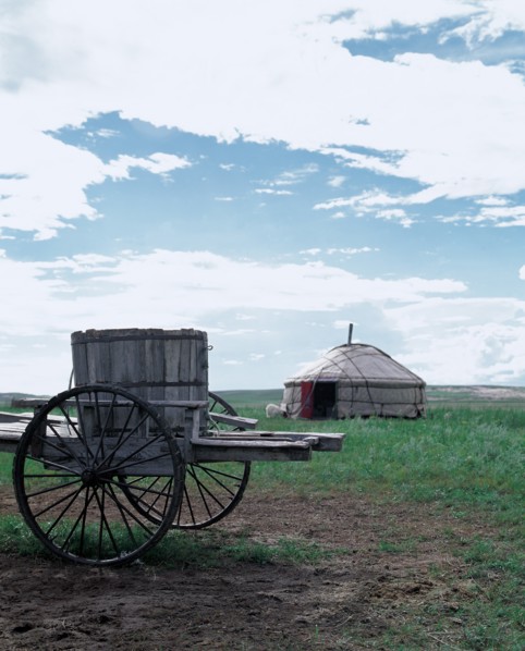 Tente, Mongolie intérieure, Chine