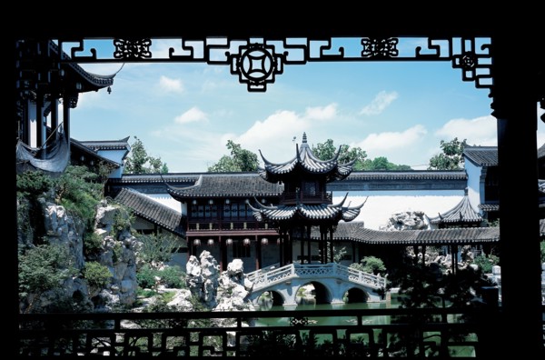 Ancienne résidendece du richissime homme d'affaire Huxueyan, province du Hangzhou, Chine