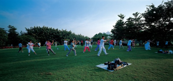 Parc Honghu, Shenzhen, province du Guangdong,
Chine