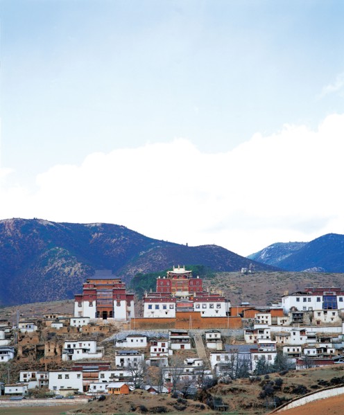 Songtsanlin Temple, Zhongdian, Yunnan Province, China