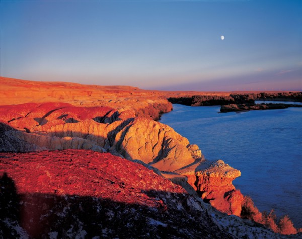 Gobi Desert Landscape, Xinjiang Province, China