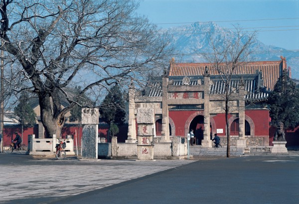 Tai an, Pavillon Yaoshen, province du Shandong, Chine