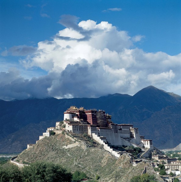 Palais Potala, Lhassa, Tibet, Chine