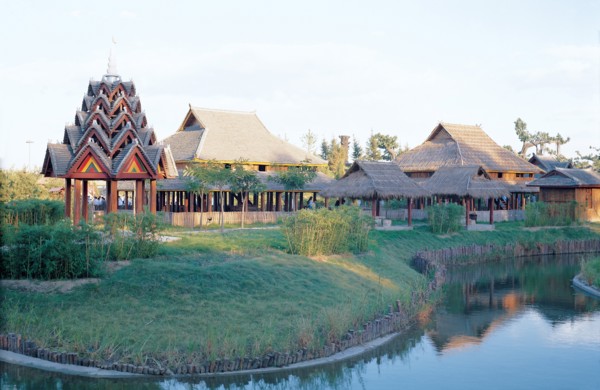 Pavilions in the Yunnan province, China
