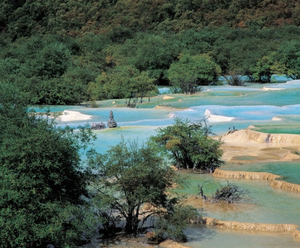 Submerged plateau, China