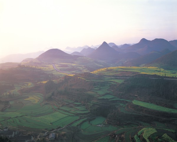 Luoping, plateau du Yunnan, Chine