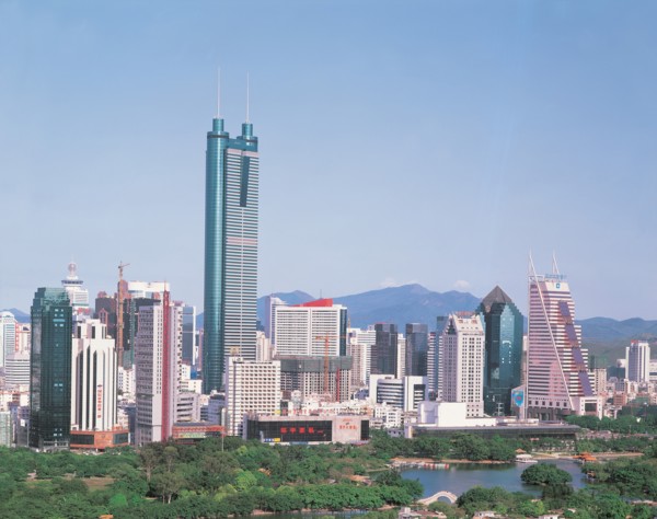 Urban landscape, Shenzen, China