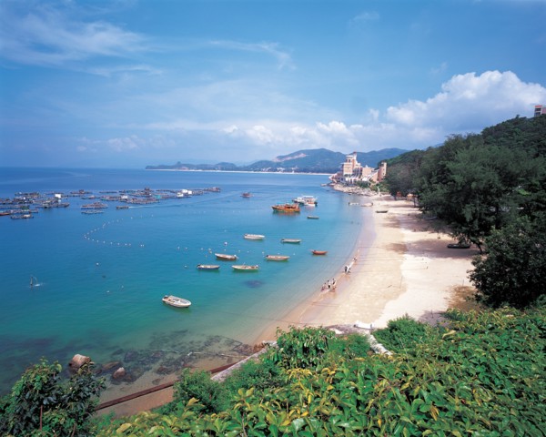 Plage, Chine