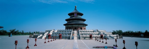 Salle des prières pour la bonne moisson du Temple de l'auguste ciel à Pékin, Chine