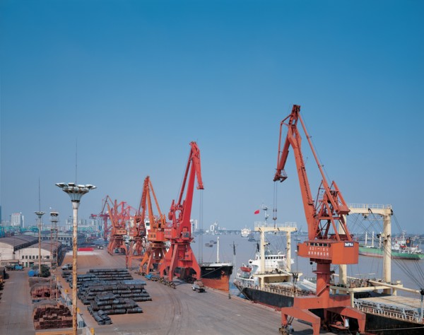 Port de marchandises, Chine