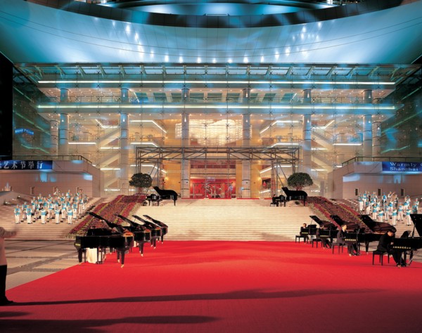 Salle de concert, Chine