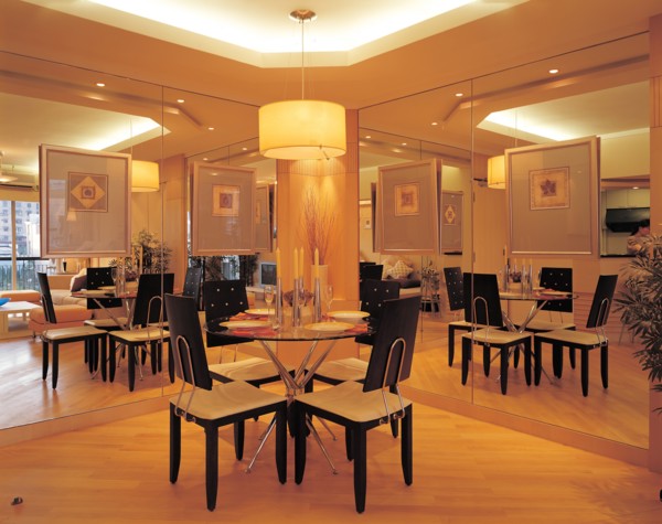 Dining room, China