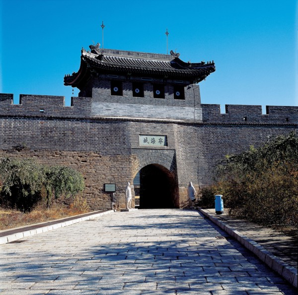 Tête du vieux dragon à Shanhaiguan, Chine