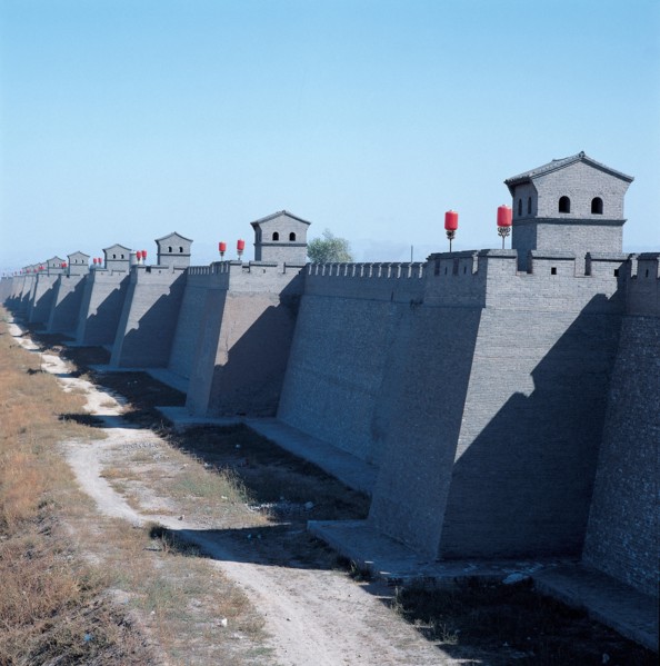 Rampart ancien de la ville de Pingyao, province du Shanxi, Chine