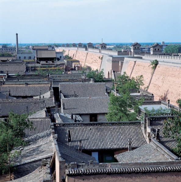 Rampart ancien de la ville de Pingyao, province du Shanxi, Chine