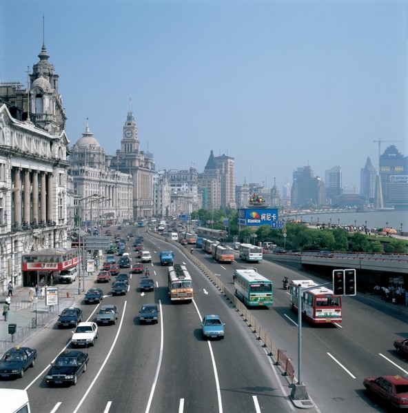 Le Bund de Shanghaï, Chine