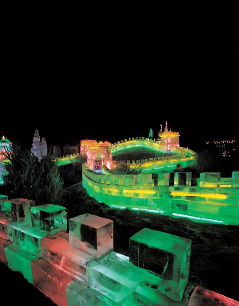 Harbin, Ice Sculpture, Chine