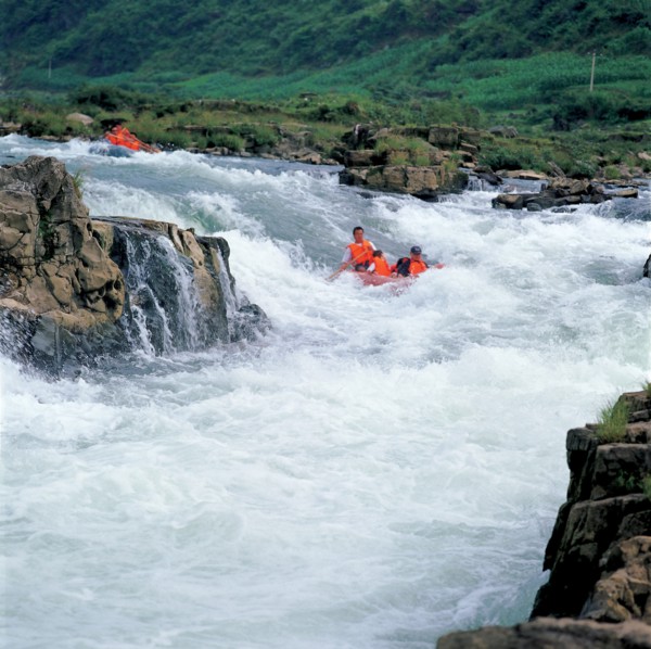 Rafting, China