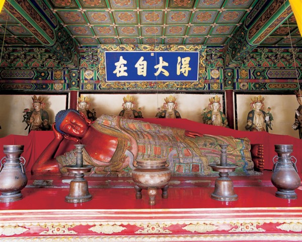 Temple du Bouddha couché, Chine