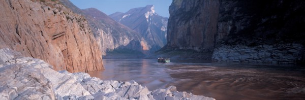 Le fleuve Changjiang, Chine
