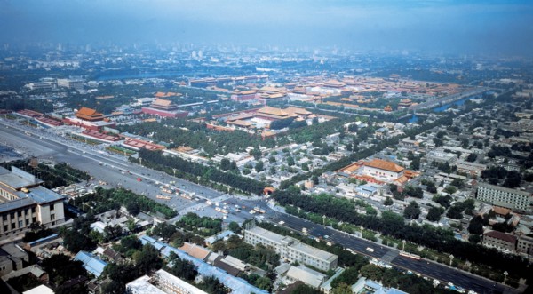 La rue Changan à Pékin, Chine