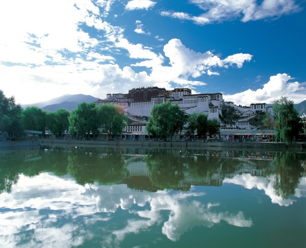 La Palais Potala à Lhassa, Chine