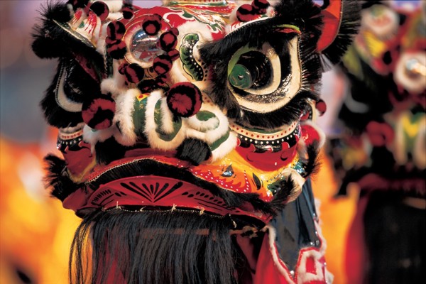 Tête de dragon, Chine