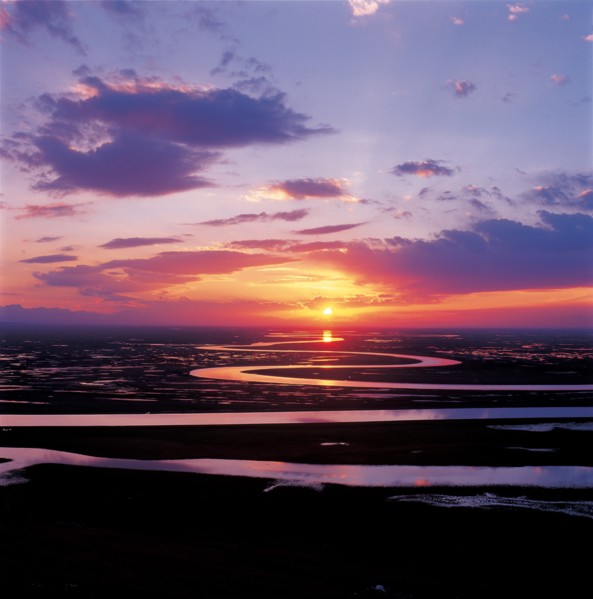 Prairie de Bayanbulak, Chine
