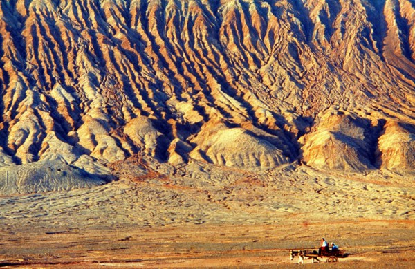 Les Montagnes de Feu de Turpan, Chine