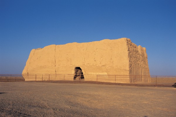 La grande muraille à Yumenguan