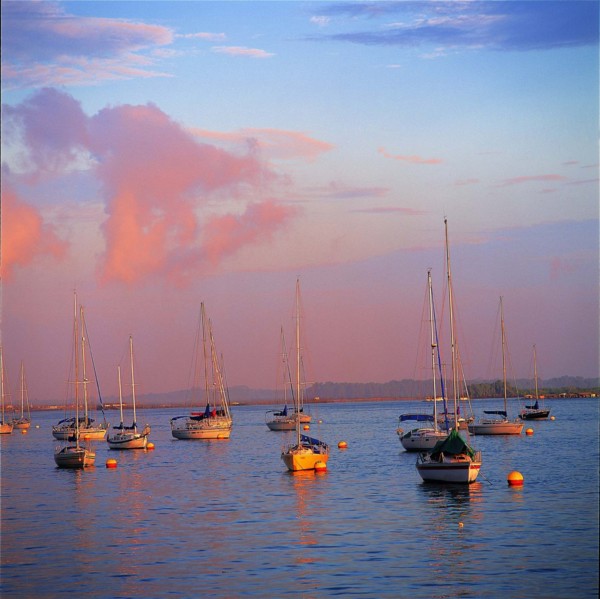 The boats on the sea, China