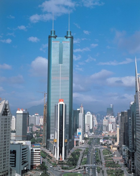 Diwang Building in Shenzhen, China