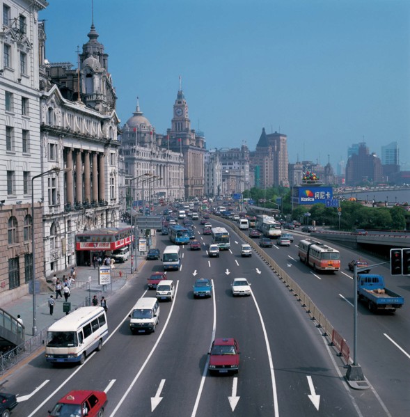 The Bund of Shanghai, China