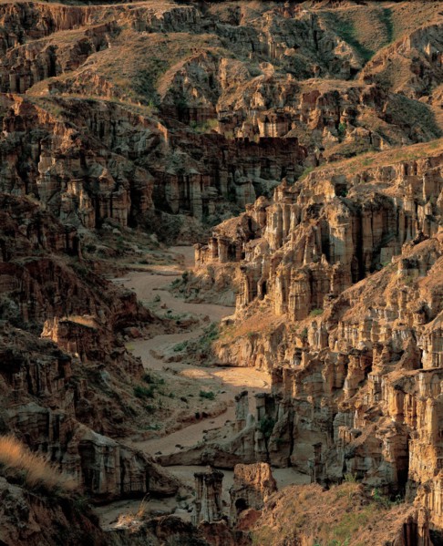 Zhima clay forest in Yunnan, China