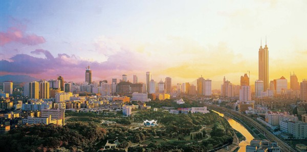The cityscape of Shenzhen,China