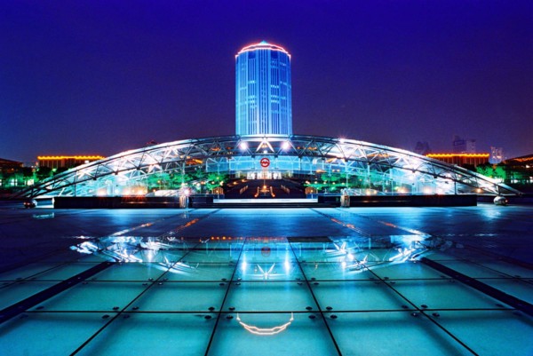 ESubway station of Science and Technology Museum in Shanghai,China