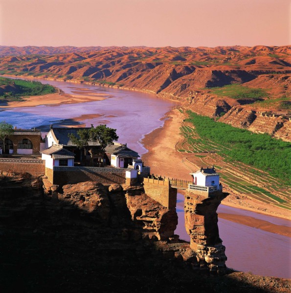 The Shannxi part of the Yellow River,Chhina