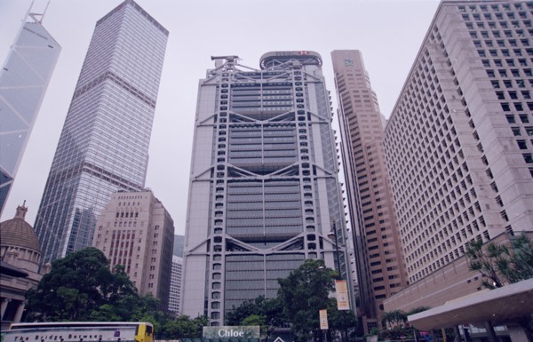 Gratte-ciel de HSBC à Hong Kong