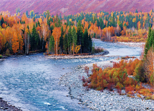 Hanasi Lake, Sinkiang,China