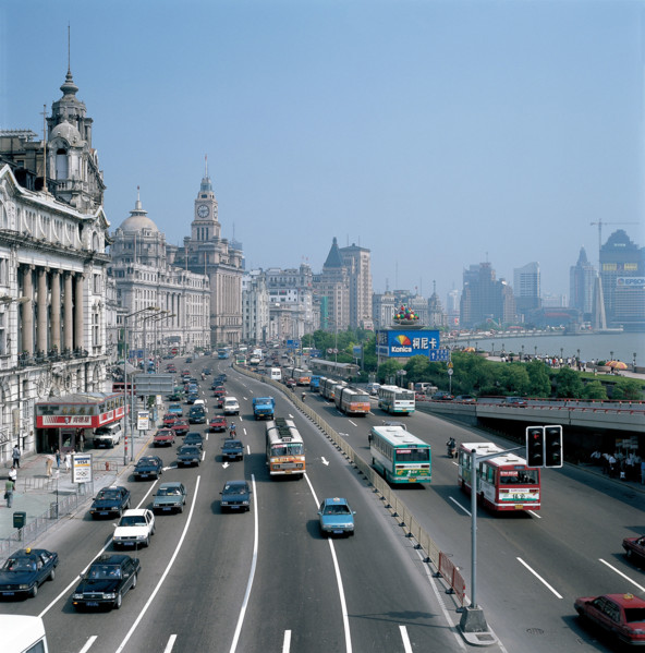 The bund of Shanghai,China