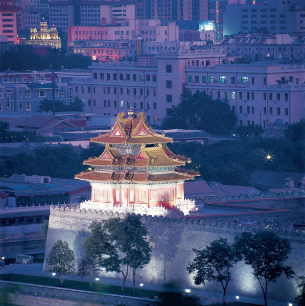 The Watch Tower of Forbidden City,Beijing,China