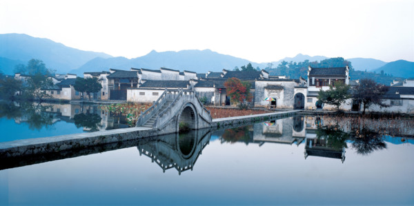 Hongcun Village,Xixian County,Anhui Province,China