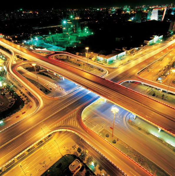 Crossroads of Beijing,China