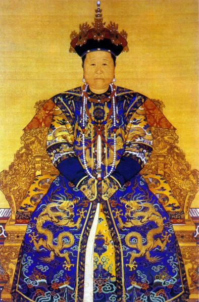 portrait of Queen Xiaozhuang,Qing Dynasty
