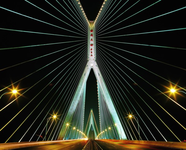 Fanyu bridge in Guangzhou,China