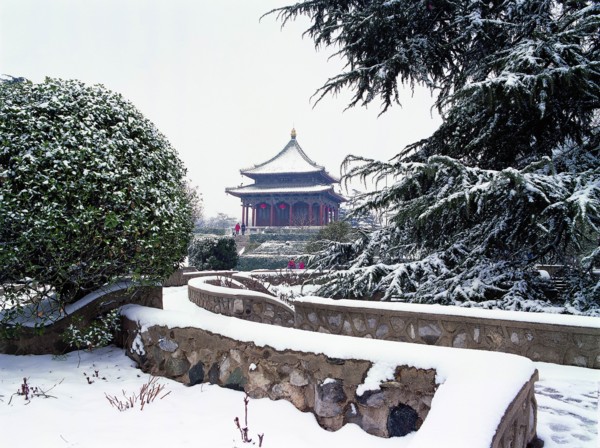 Chenxiang Pavilion in Xingqing Palace,Xi'an, China
