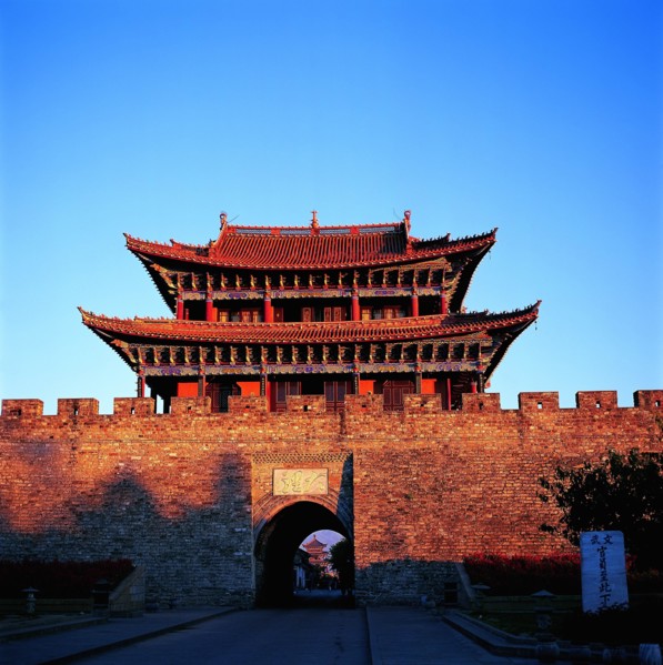 City tower of Dali, Yunnan.China
