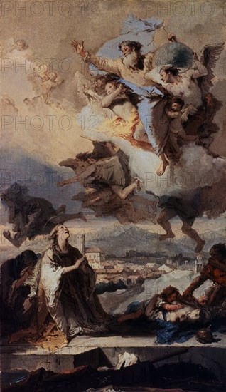 tiepolo, Santa Tecla Imploring for the Plague