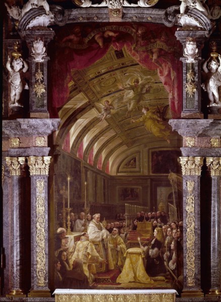 Coello, The Adoration of the Holy Eucharist