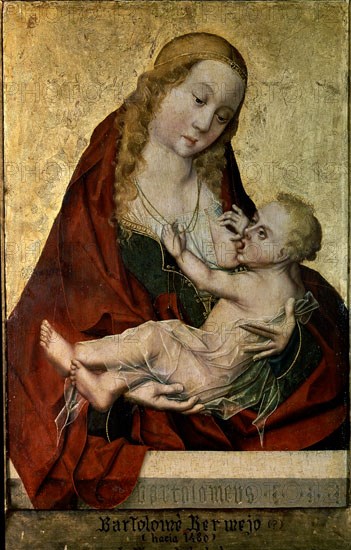 BERMEJO BARTOLOME 1446/1500
LA VIRGEN DE LA LECHE